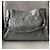 Saint Laurent Borsa della spesa Niki Grigio - vista 7