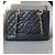 Borsa Chanel GST Grand Shopping Tote in pelle caviar nera - vista 3