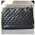 Borsa Chanel GST Grand Shopping Tote in pelle caviar nera - vista 4