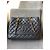 Borsa Chanel GST Grand Shopping Tote in pelle caviar nera - vista 9