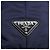 PRADA Borsa a mano in nylon blu navy argento autentica ep6744 - vista 18