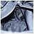PRADA Borsa a mano in nylon blu navy argento autentica ep6744 - vista 21