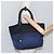 PRADA Borsa a mano in nylon blu navy argento autentica ep6744 - vista 26