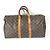 Sac Keepall 45 Monogram Louis Vuitton Marron