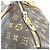 Sac Keepall 45 Monogram Louis Vuitton Marron - vue 12