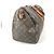 Sac Keepall 45 Monogram Louis Vuitton Marron - vue 3
