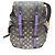 Zaino Christopher PM Monogram Macassar Louis Vuitton Marrone Porpora Monogramma