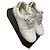 Sneakers Versace in pelle bianca Bianco
