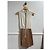 Vestido CARVEN T.Internacional L Algodón Beige - vista 4
