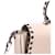 Valentino Garavani VALENTINO - Sac à épaule Valentino Rockstud en cuir grainé beige  - vue 4