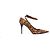 SAINT LAURENT - Décolleté Lexi in suede leopardato (Taglia 36.5) Marrone - vista 2