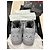 Autre Marque Jordan 4 Retro Kaws Sneaker Grau Hirschleder - Ansicht 5