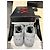 Autre Marque Jordan 4 Retro Kaws Sneaker Grau Hirschleder - Ansicht 6