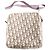Clutch Christian Dior Rosa Monogramma Fiori Strass Nylon - vista 3