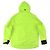 Giacca pullover a mezza zip in Gore-tex giallo fluorescente verde di Prada - vista 4