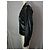 Giacca da motociclista slim-fit Saint Laurent in pelle nera - vista 8