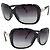 Gafas de sol de plástico con cinta Coco Mark de Chanel Negro - vista 6