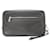 Louis Vuitton Pavel Taiga Clutch Bag Brown Cloth  ref.1890391