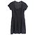 Plissiertes Mini-Kleid von Marc by Marc Jacobs aus schwarzem Polyester
