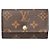 Étui à clés en toile Monogram Louis Vuitton M62630 Marron