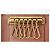 Étui à clés en toile Monogram Louis Vuitton M62630 Marron - vue 4
