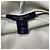 Felpa con zip Louis Vuitton Stamp in cotone grigio - vista 5