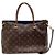 Borsa Tote Pallas Monogram Louis Vuitton M41064 Nero - vista 2