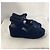 Timeless  Chanel CC Wedge Sandals in Blue Cotton Tweed - view 9
