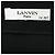 Falda lápiz mini Lanvin con ribete en viscosa negra Negro - vista 4