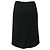 Falda midi A-line de lana tweed negra Prada Negro - vista 3