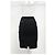 Falda mini ajustada Viktor & Rolf en viscosa negra Negro - vista 7