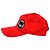 Gorra de béisbol con parche de logo Miu Miu en lona roja - vista 3