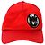 Gorra de béisbol con parche de logo Miu Miu en lona roja - vista 7