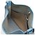 Hermès Borsa a Spalla in Pelle Hermes Vespa PM Blu Jeans - vista 6