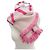 Sciarpa in cashmere e lana Louis Vuitton M71586 Rosa - vista 2