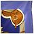 Foulard in seta Hermès Carré 90 Jumping Blu - vista 4