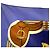 Foulard in seta Hermès Carré 90 Jumping Blu - vista 5