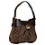 Sac à épaule Louis Vuitton Damier Sistina MM N41541 Marron - vue 2