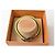 Pulseira/Bangle de couro 2 fios Intrecciato da Tod's, Verde/Amarelo - vista 4
