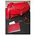 Cartier Mini borsa a catena modello Pantera Grafica Rosso - vista 2
