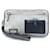 Satellite Louis Vuitton Monogram Alpha Clutch Bag Silvery Metallic Cloth  ref.1892087