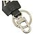 Porte-clés en cuir Clochette Louis Vuitton M68020 Noir - vue 3