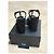 Mule con tacco a zeppa Yves Saint Laurent in pelle nera Nero - vista 2