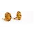 Orecchini vintage CC Coco Mark di Chanel Gold hardware - vista 13