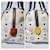 MCM Visetos Princess Lion Coated Canvas and Leather Boston Bag White/Blue  - view 8
