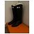 Botas Hermès Jumping de piel negra Negro - vista 4
