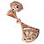 Bulgari Brincos Bvlgari Diva Dream para mulheres - vista 2
