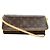Borsa a spalla Pochette Twin GM da donna Louis Vuitton Marrone