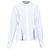 Ports 1961 shirt cotton front slit deconstructed button down top White