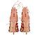 Francesco Russo Leather Lace Up Cut Out Cage Sandals Brown Flesh - view 5